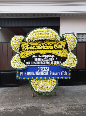 Papan Bunga Duka di Tomang